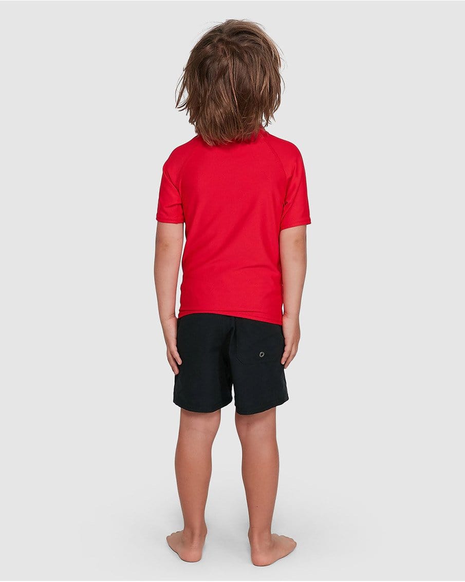 Billabong Groms Union Short Sleeve Rashvest