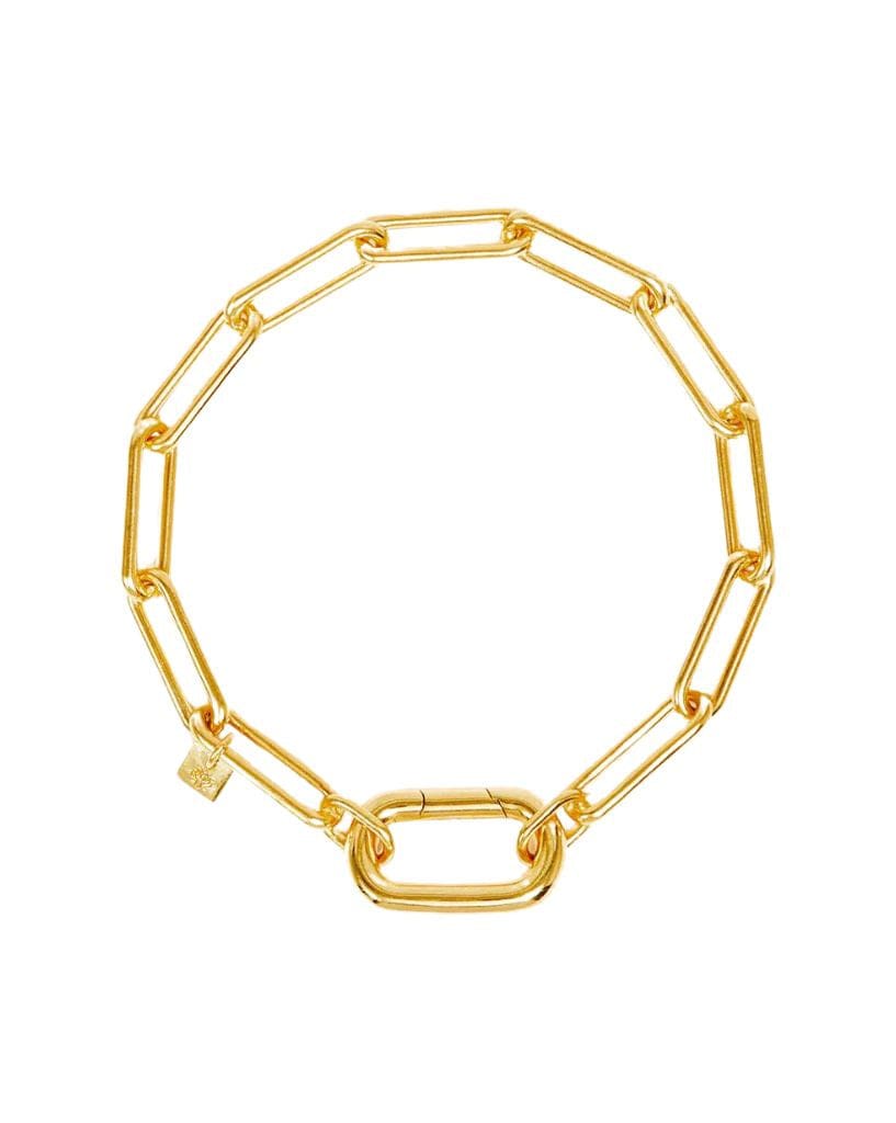 By Charlotte Gold - 16.5cm With Love Annex Link Bracelet