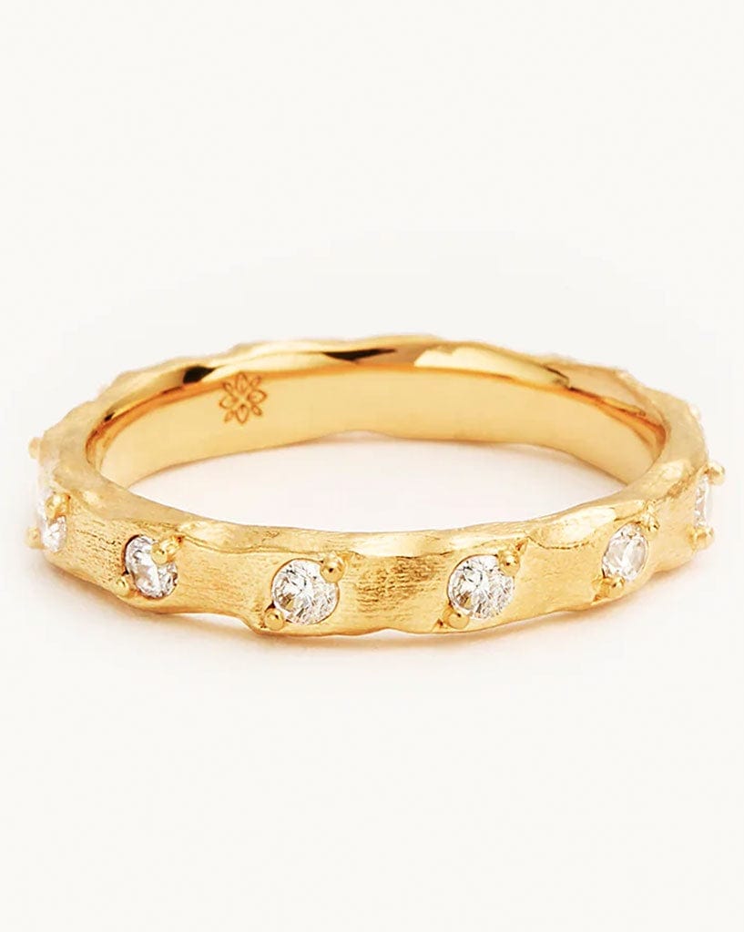 By Charlotte Gold Cosmic Crystal Ring