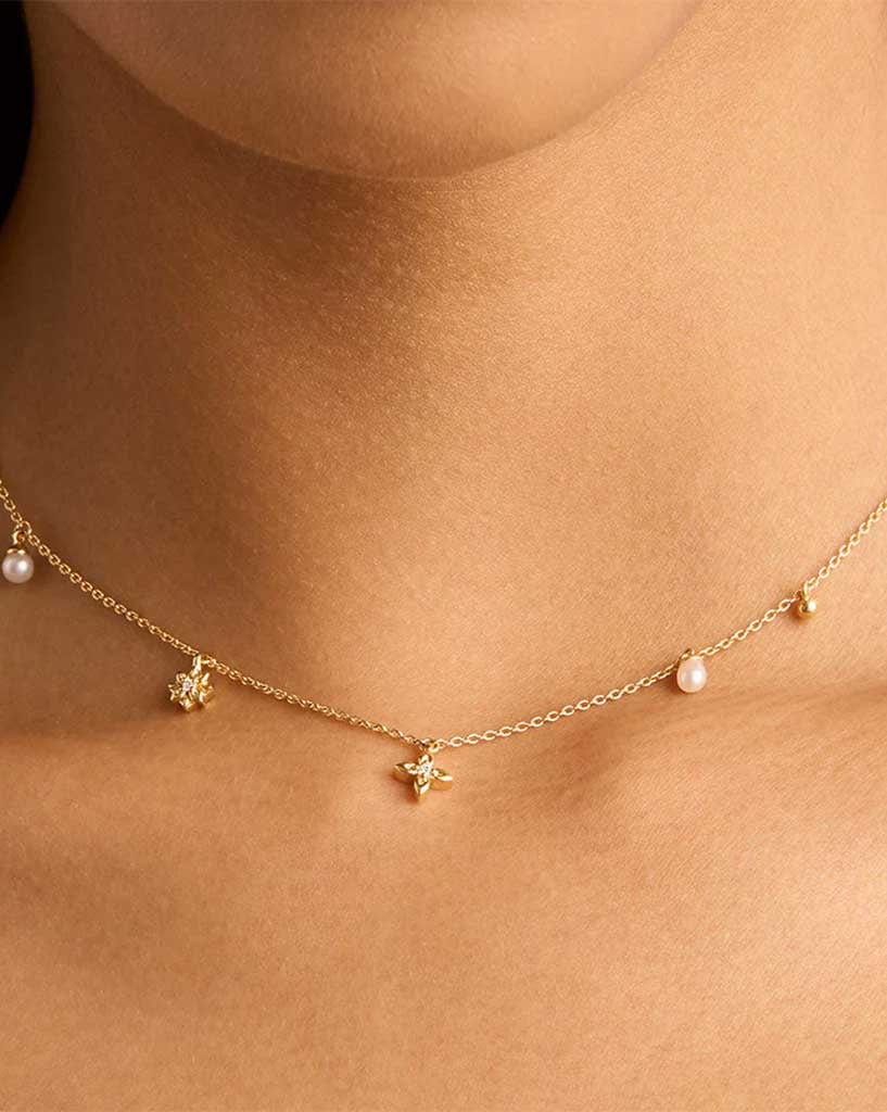 By Charlotte Gold Live in Peace Choker