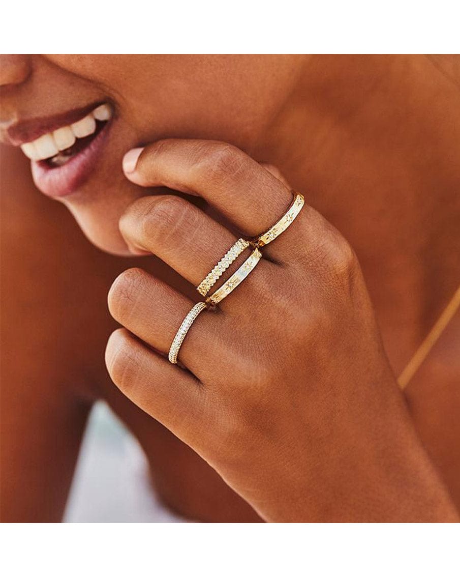By Charlotte Gold Stardust Ring