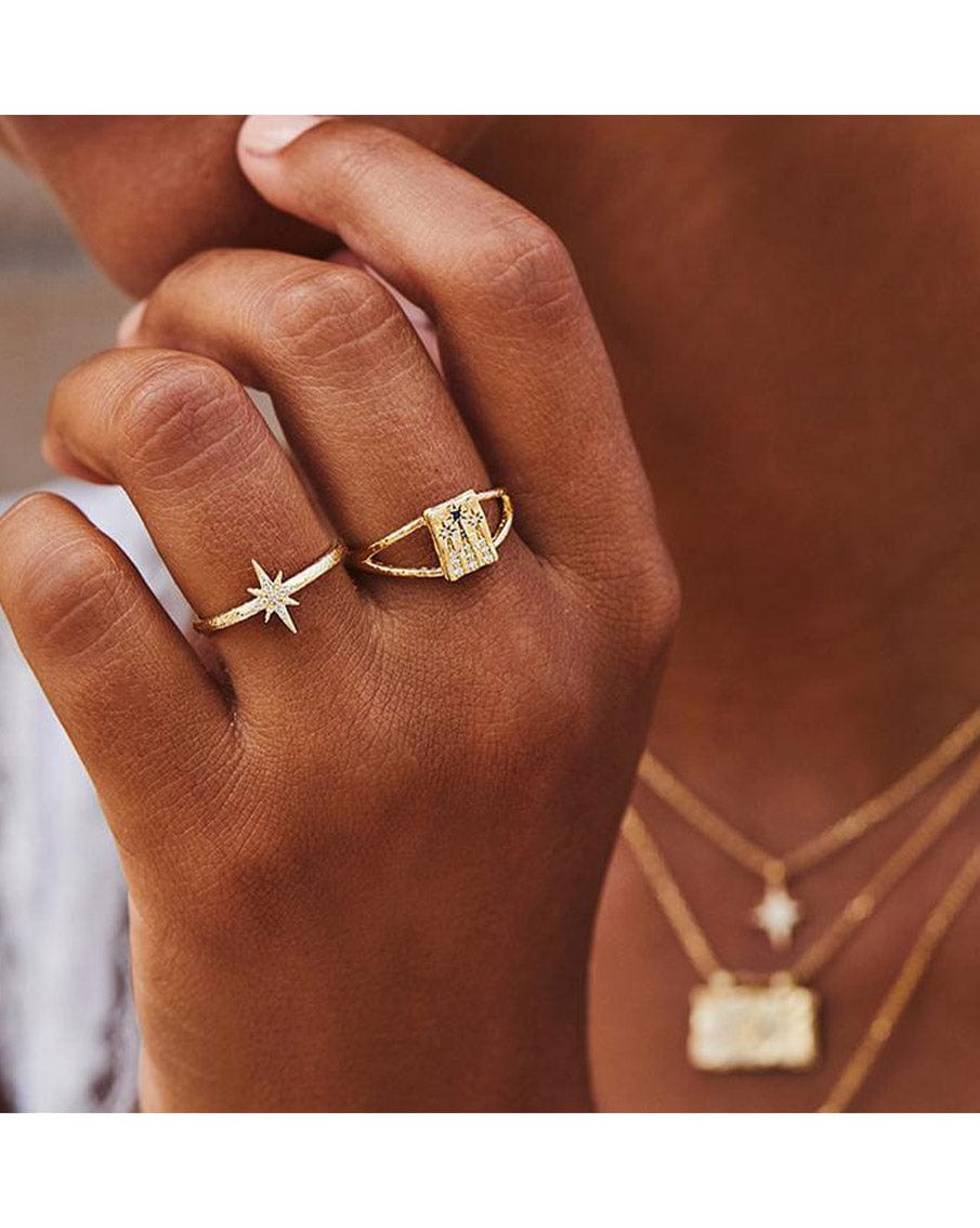 By Charlotte Gold Starlight Ring
