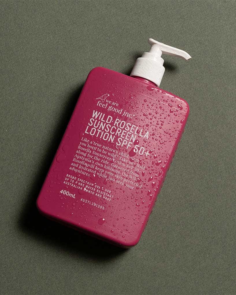 Feel Good Inc Wild Rosella Sunscreen Lotion SPF50 400ml