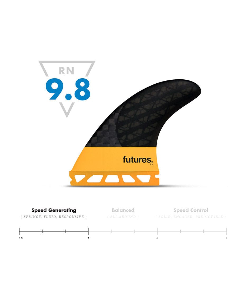 Futures Fins V2 EA Blackstix 3.0 Thruster