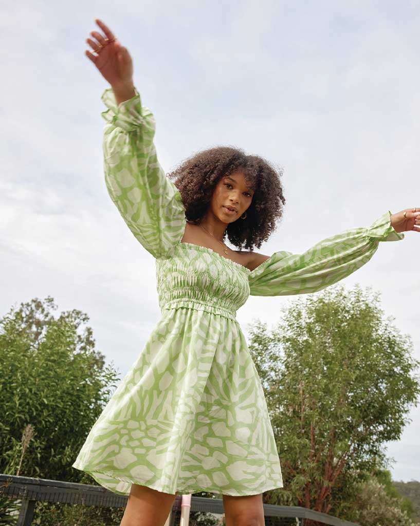 Girl and The Sun Banks Mini Dress