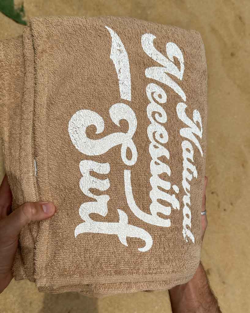 Natural Necessity NNSS Large Towel 225cm x 120cm