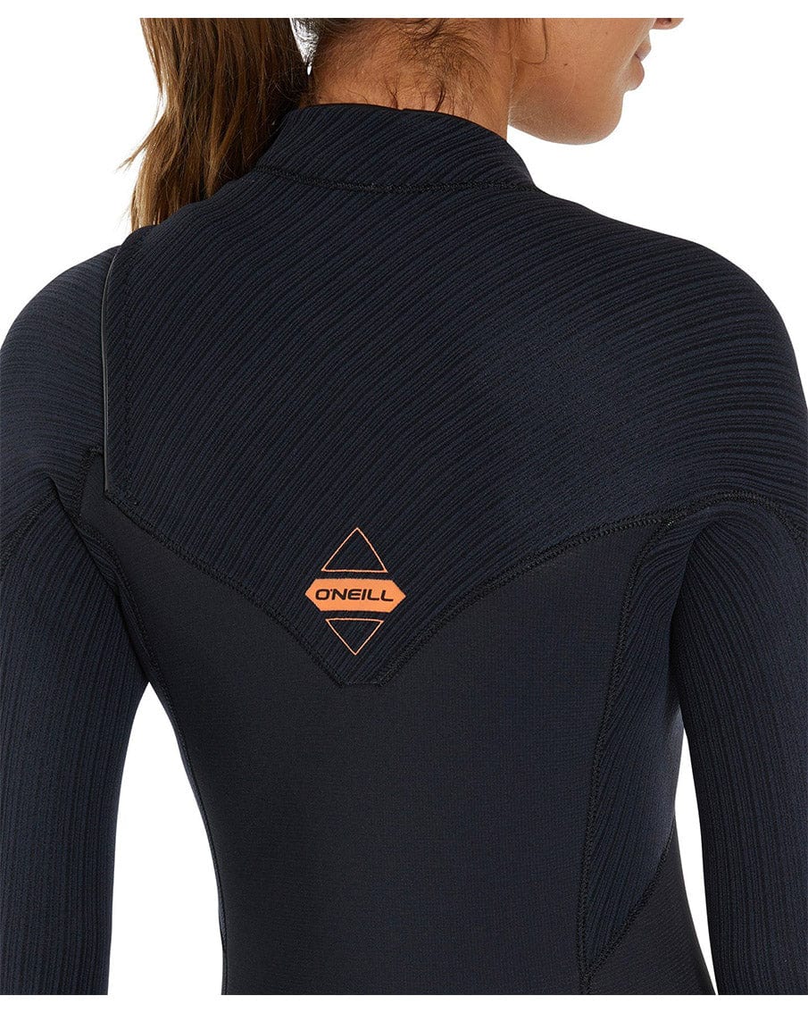 O'Neill Womens Hyperfreak Chest Zip Full 4/3 + Steamer