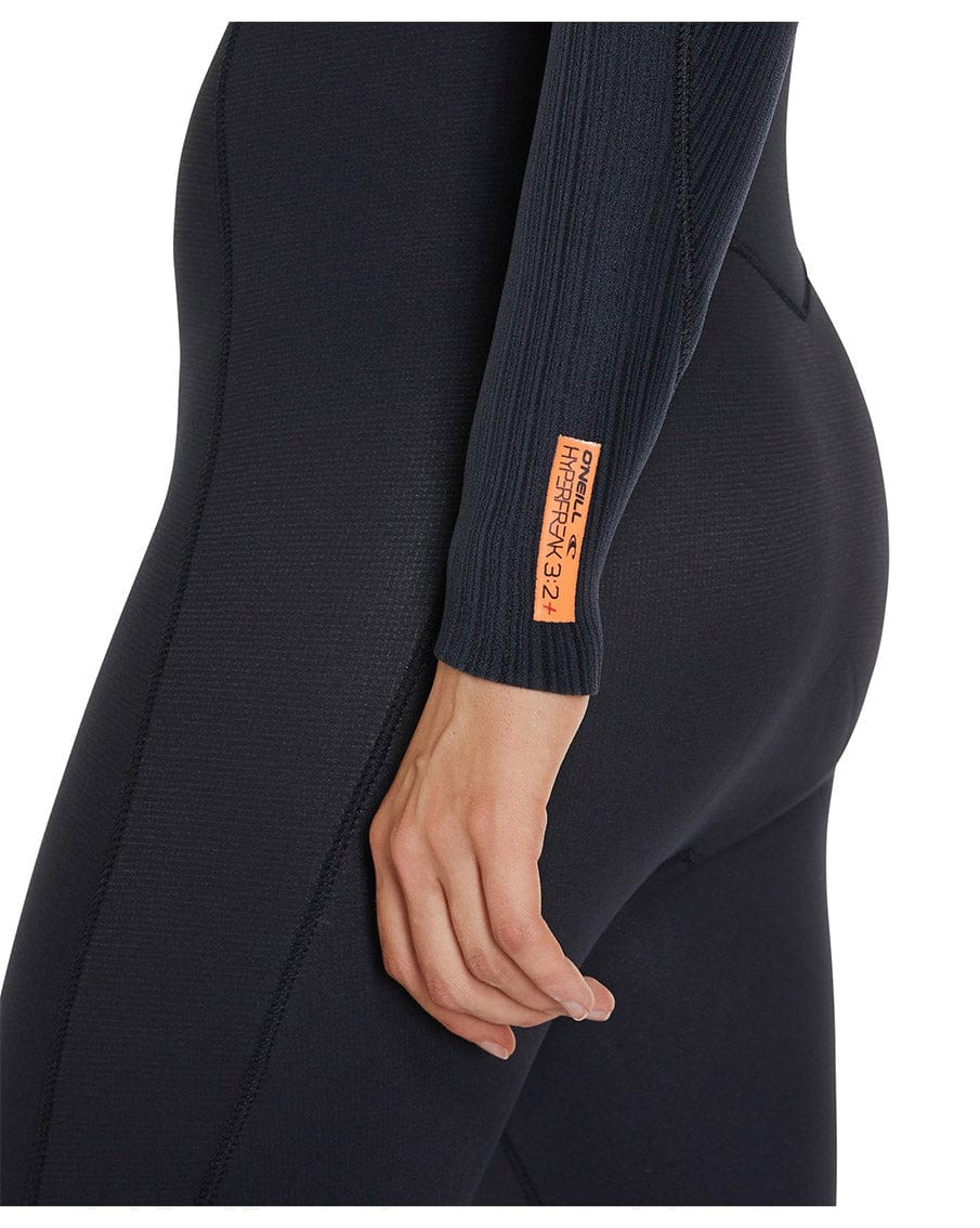 O'Neill Womens Hyperfreak Chest Zip Full 4/3 + Steamer