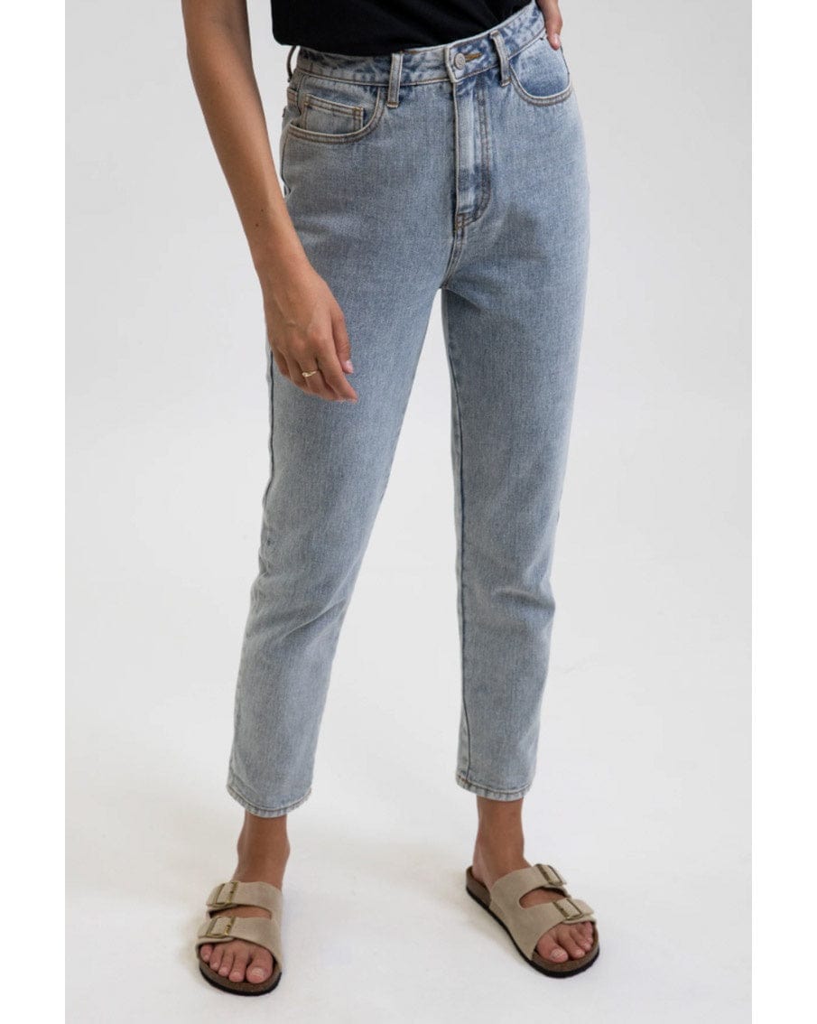 Rhythm Classic Hi-Rise Tapered Jean - Light Wash