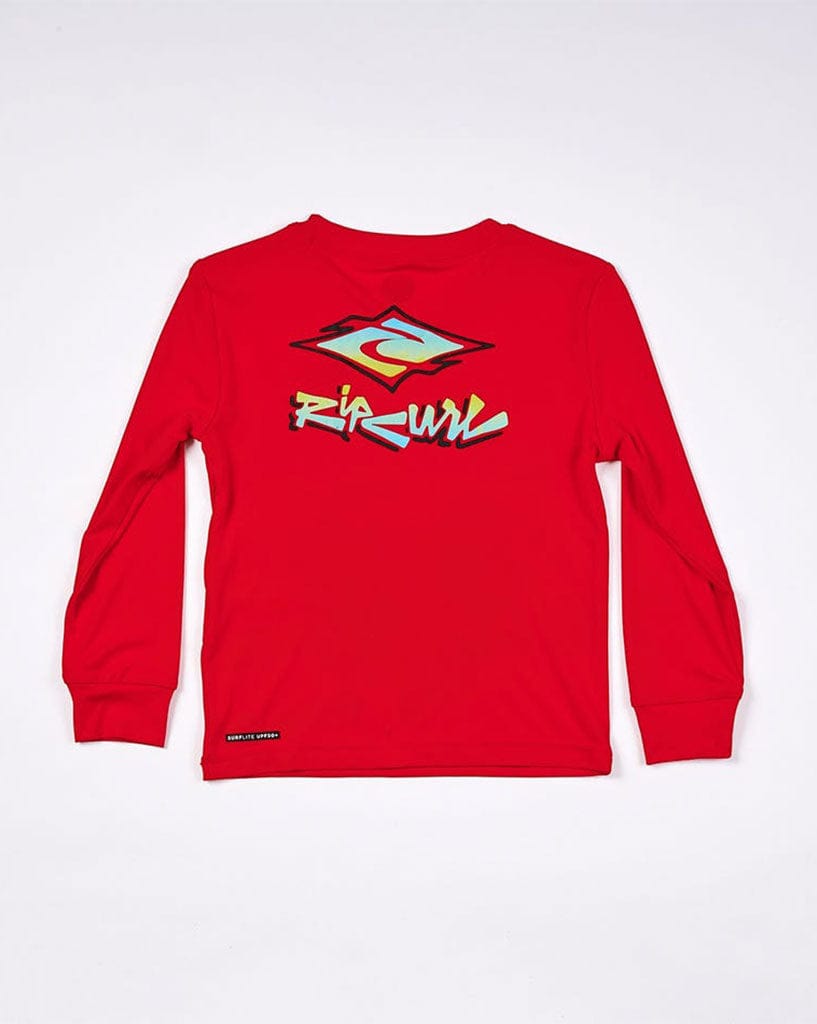 Ripcurl Boys 0-6 Diamond Fade Ls Rashvset