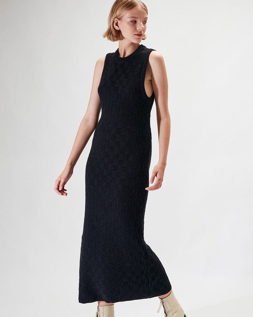 rue stiic knit dress Rue Stiic- Wren Maxi Knit Dress - Pine Green