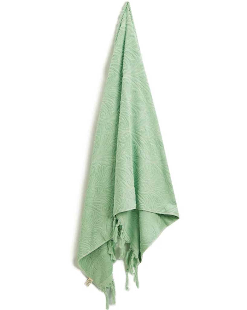 Salty Shadows Cotton Terry Towel
