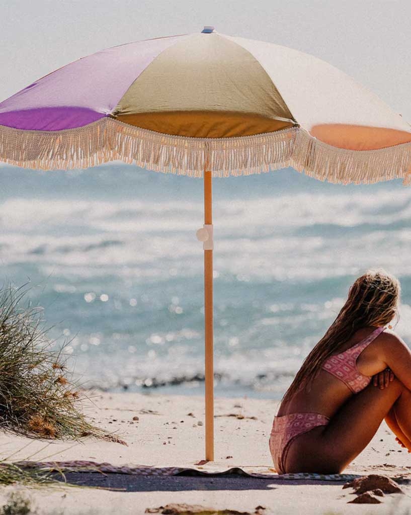 Salty Shadows Peaches Umbrella