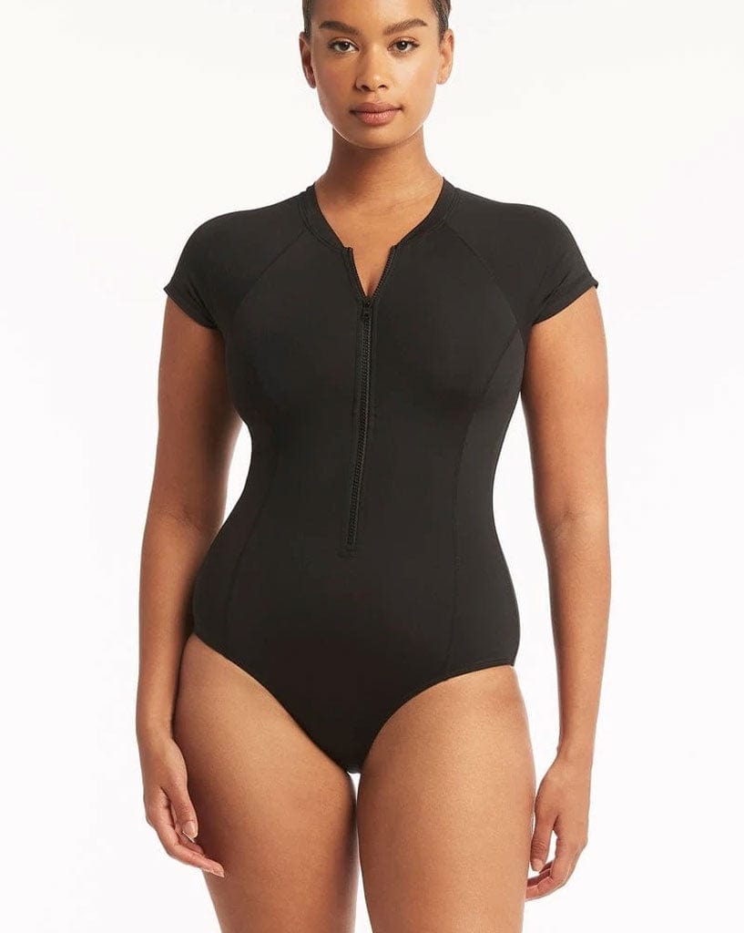 Sea Level Short Sleeve Multifit One Piece