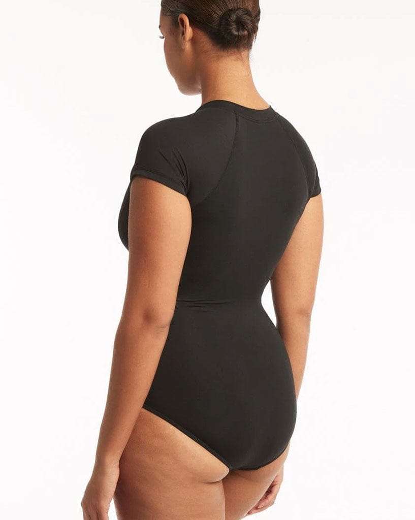 Sea Level Short Sleeve Multifit One Piece