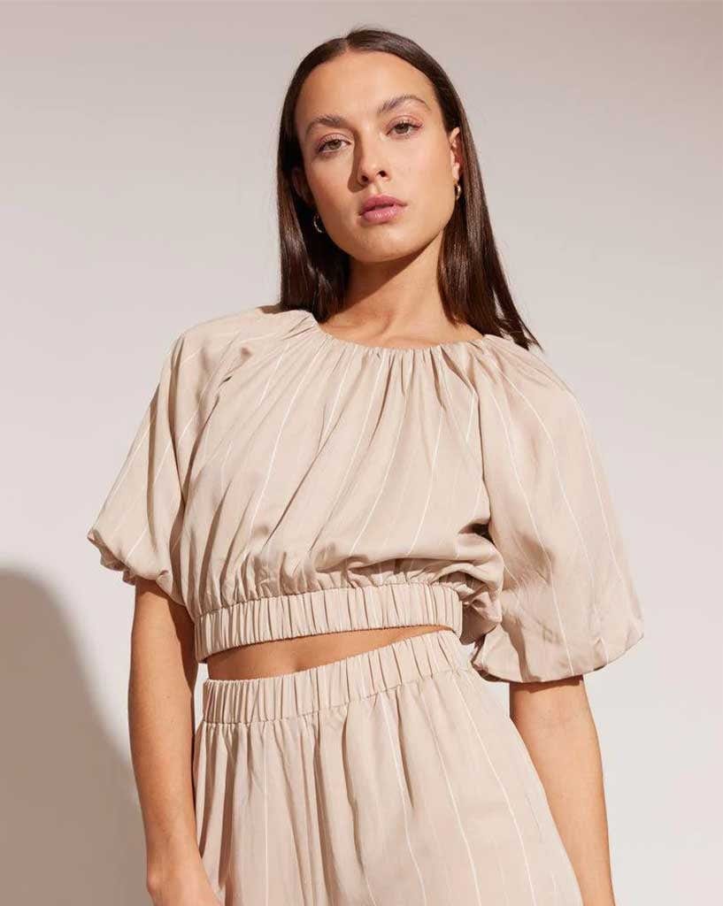 Staple the label Cova Crop Blouse