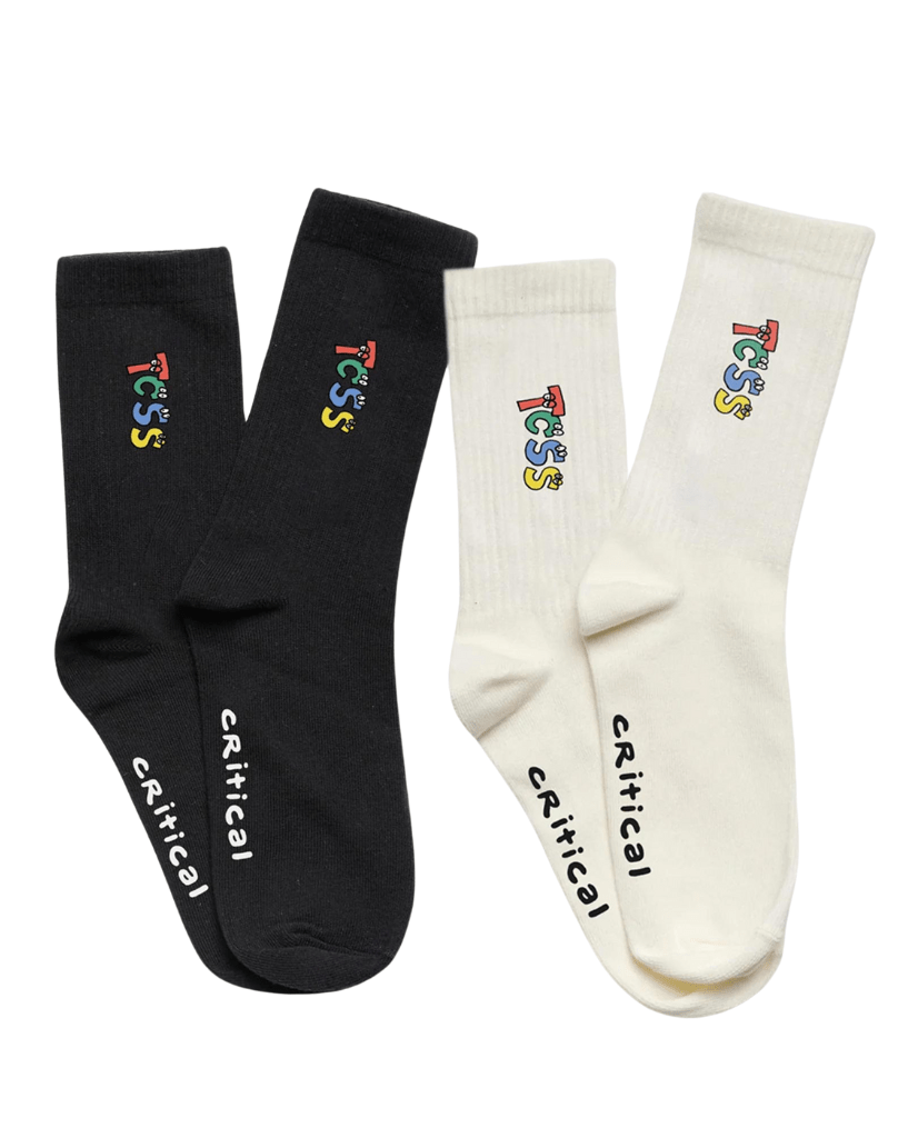 The Critical Slide Society Eyes Kids Sock 2 Pack