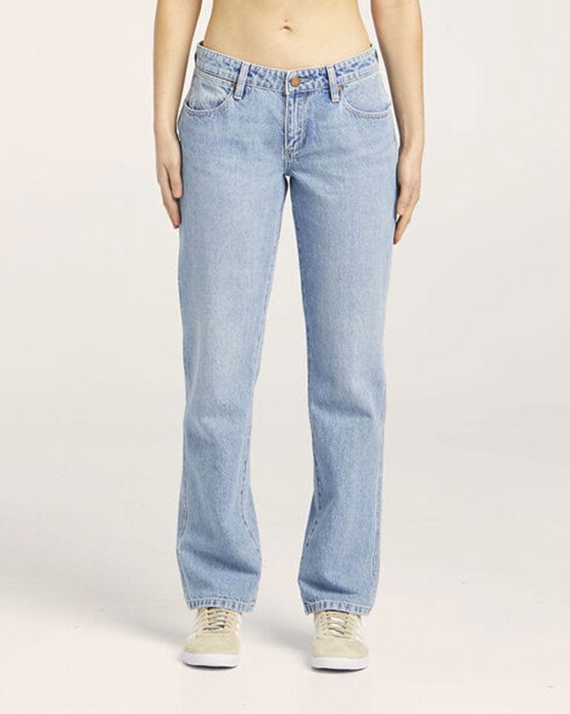 Wrangler Low Rise Claudia Straight Blue Mary Jane