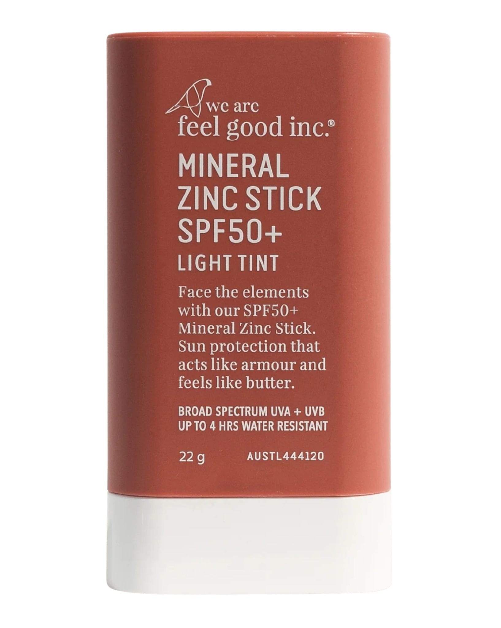 Feel Good Inc Mineral Zinc Stick SPF50+ (Light Tint)