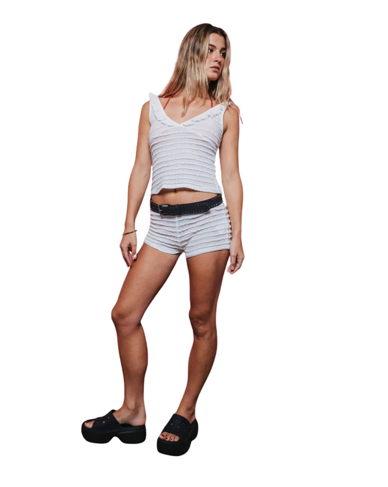 I Kissed A Pearl Booty Short