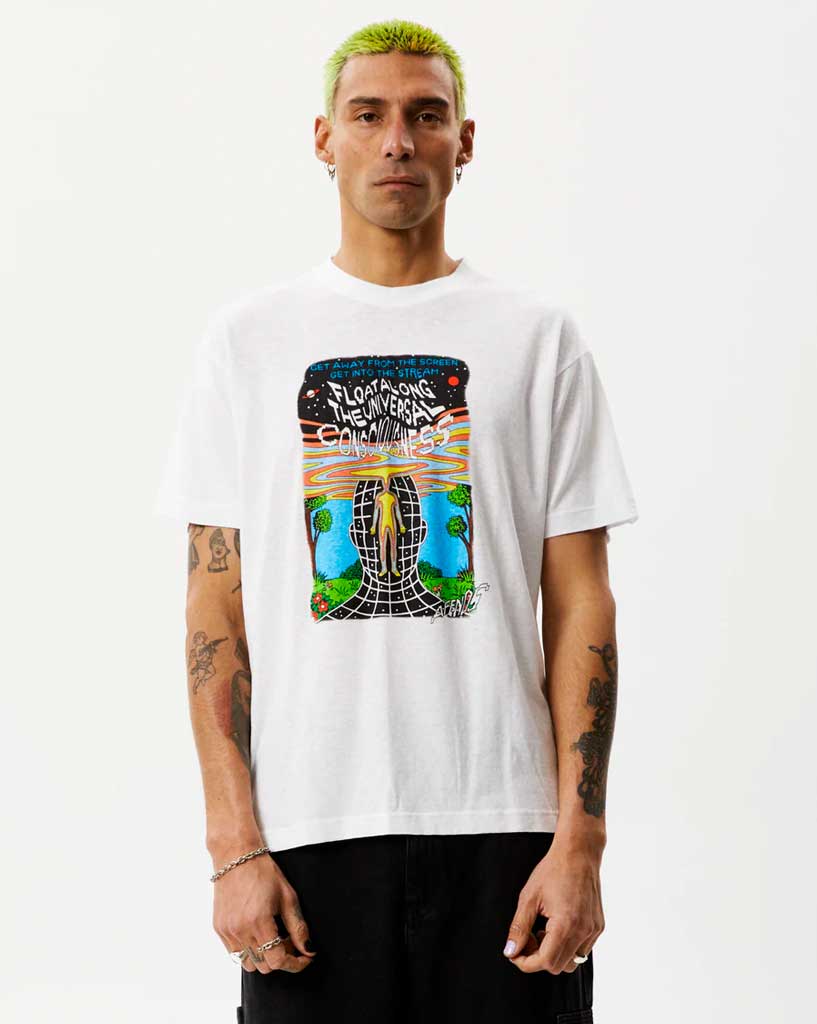 Afends-Next-Level-Tee-White-Front-M233012