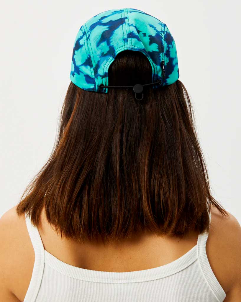 Afends-Unisex-Liquid-Recycled-Panelled-Cap-Jade-Floral