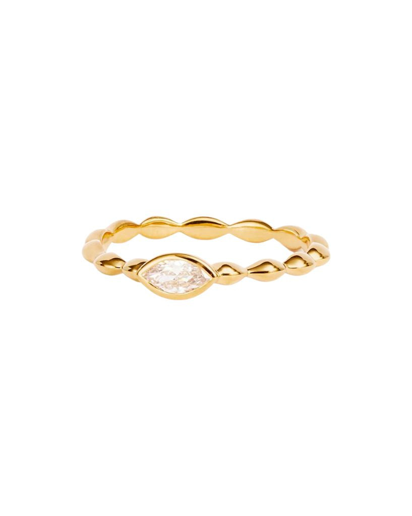 By Charlotte Lucky Eye Ring Gold