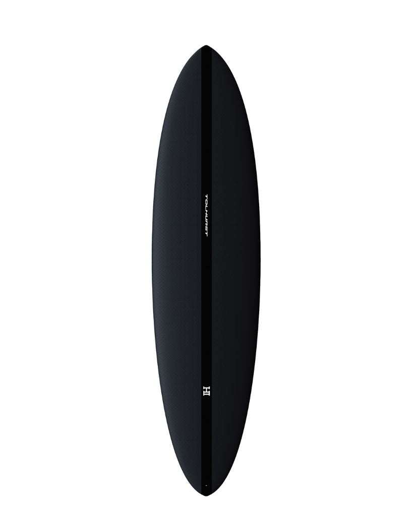 Firewire-HI-mid-6-Mini-thunderbolt-Black-Surfboard-matte-carbon-HI-MD6M-TBC