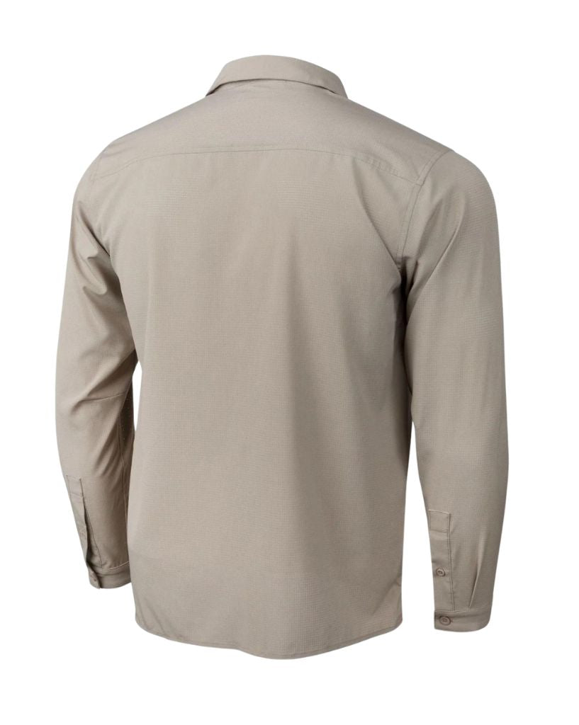 Florence Airtex Expedition Long Sleeve Shirt Vintage Khaki