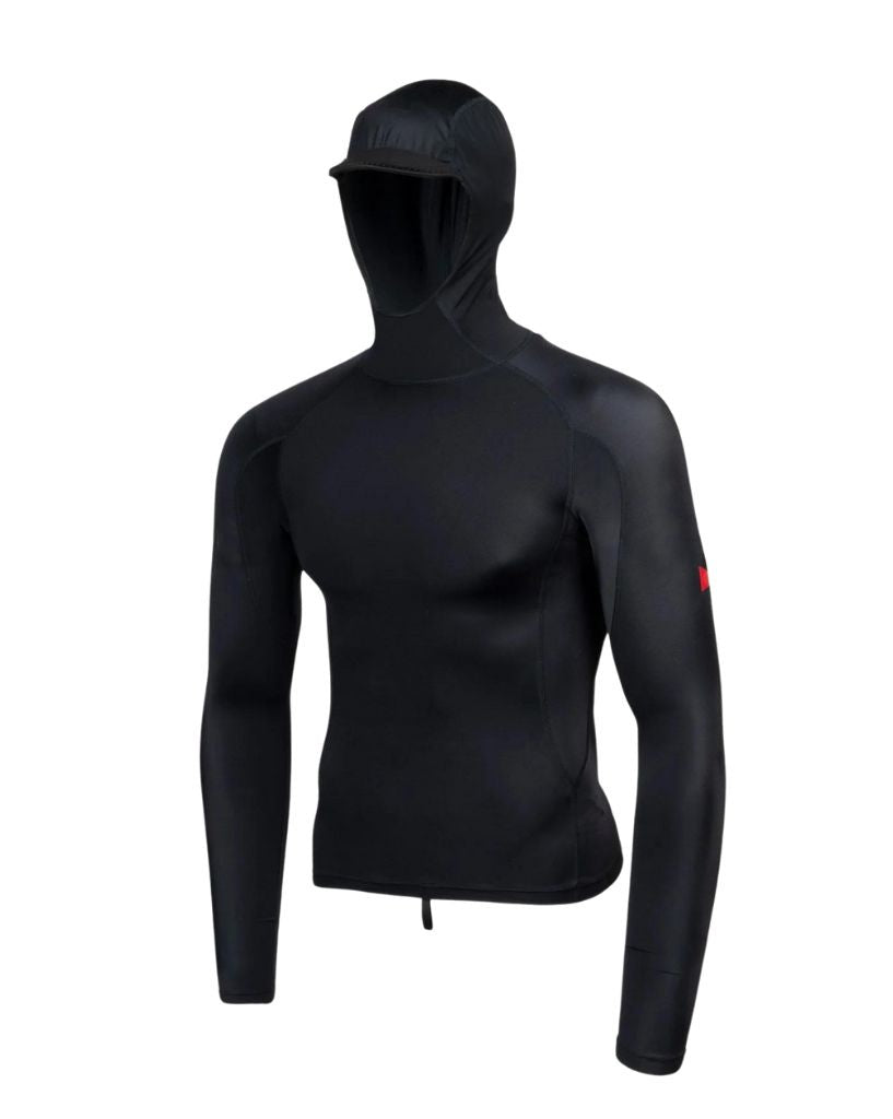 Florence Standard Issue Long Sleeve Hooded Rashguard Black