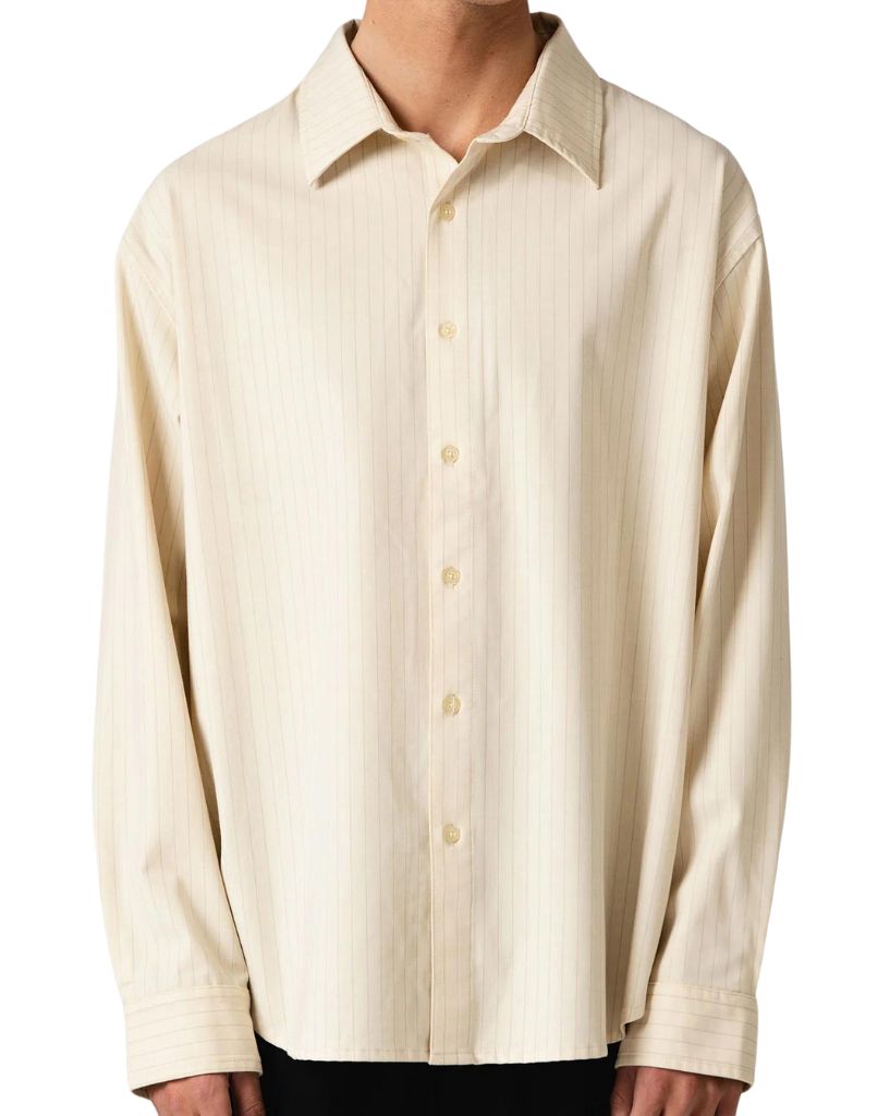 Former Vivian Ls Stripe Shirt Creme Stripe