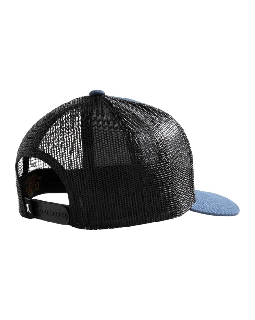 Hurley Corp Trucker Hat Insignia Blue