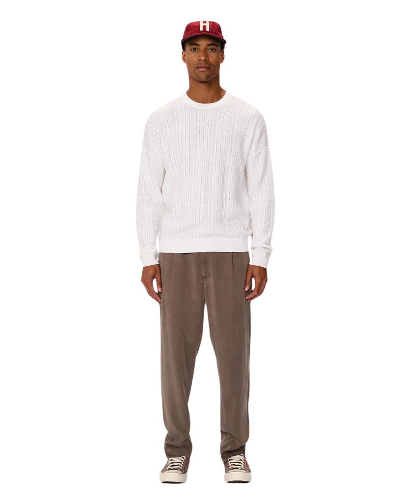 Industrie The Alessio Crew Neck Knit Ivory