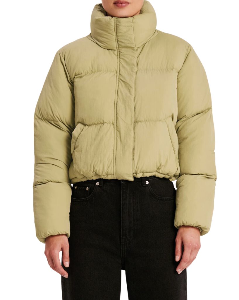 Nude Lucy Topher Puffer Jacket Matcha