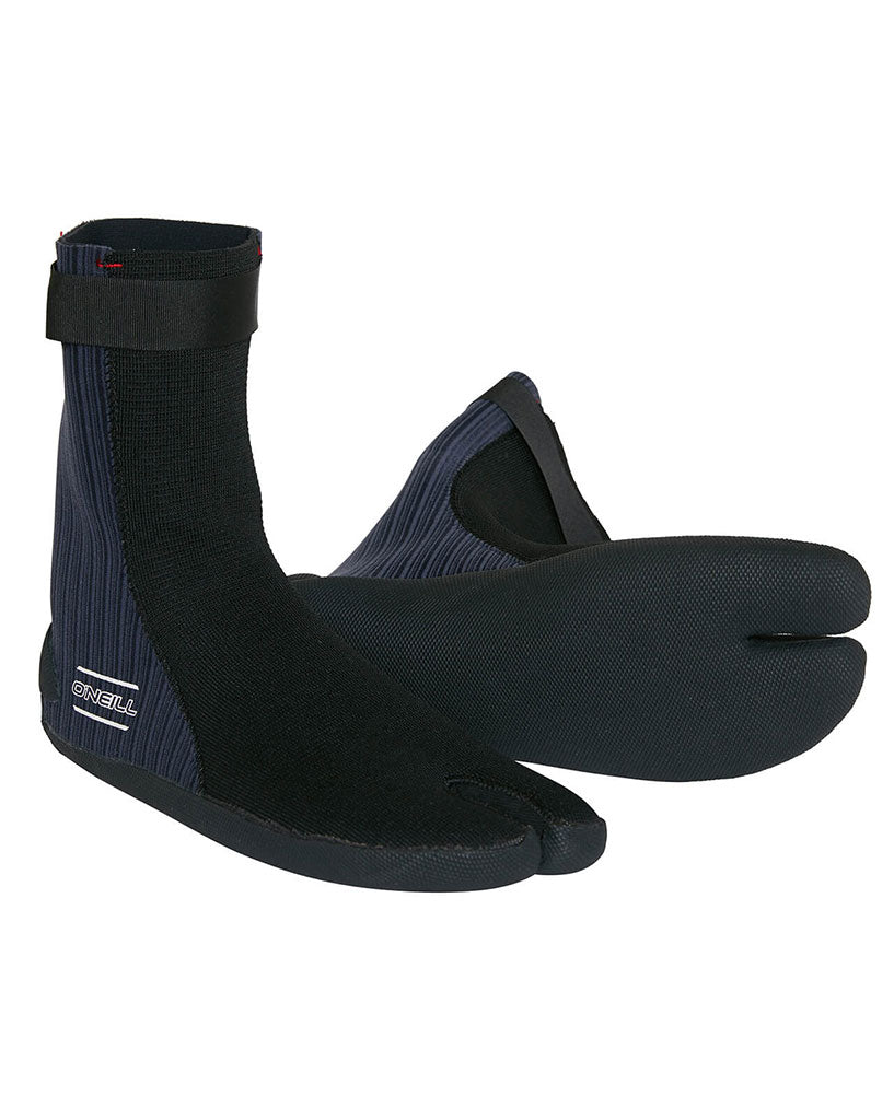    O_NEILL-Hyperfreak-Ninja-3mm-Split-Toe-Wetsuit-Boot-Black-4786OA