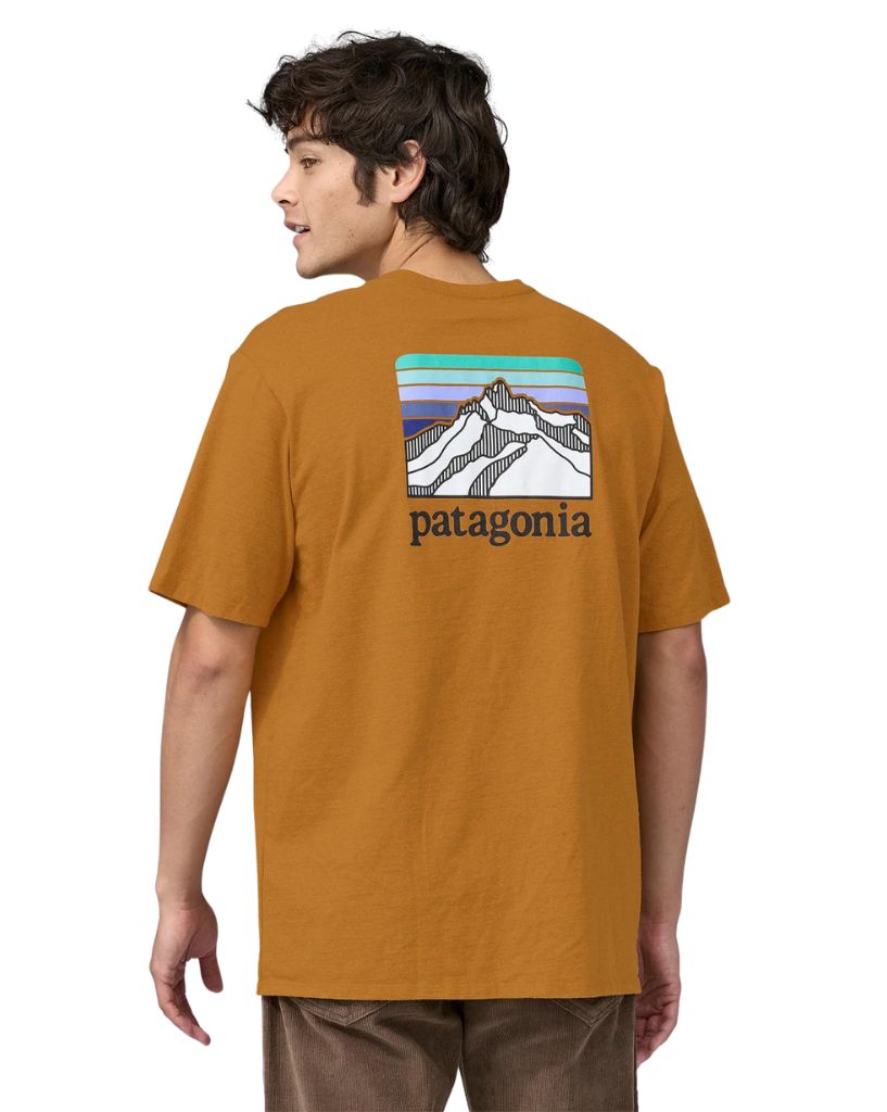 Patagonia-M's-Line-Logo-Ridge-Pocket-Responsibili-Tee-Dried-Mango-