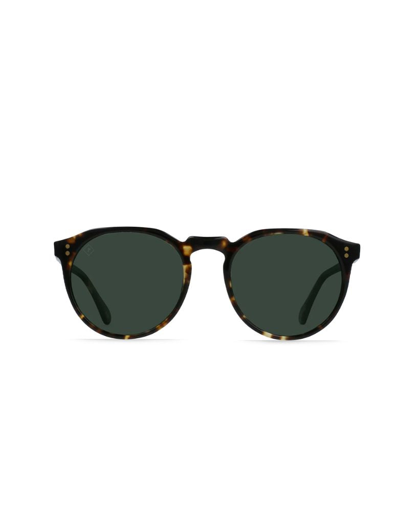 Raen Remmy Sunglasses Brindle Tortoise Green