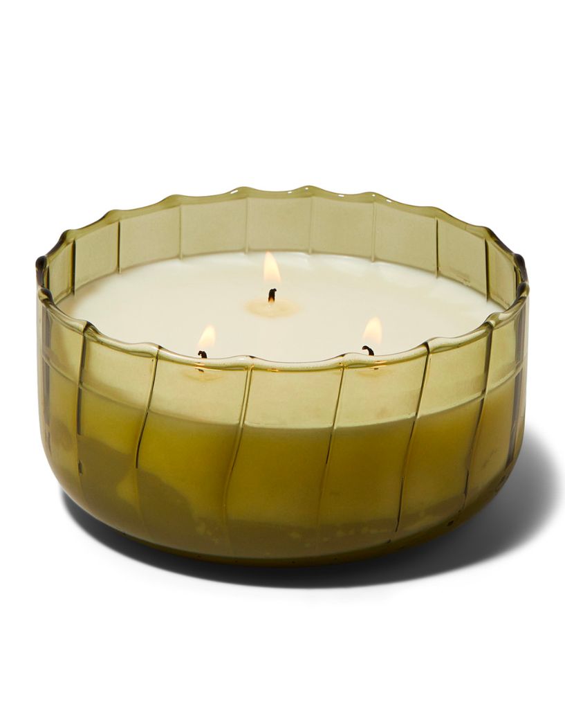 Ripple Glass Candle
