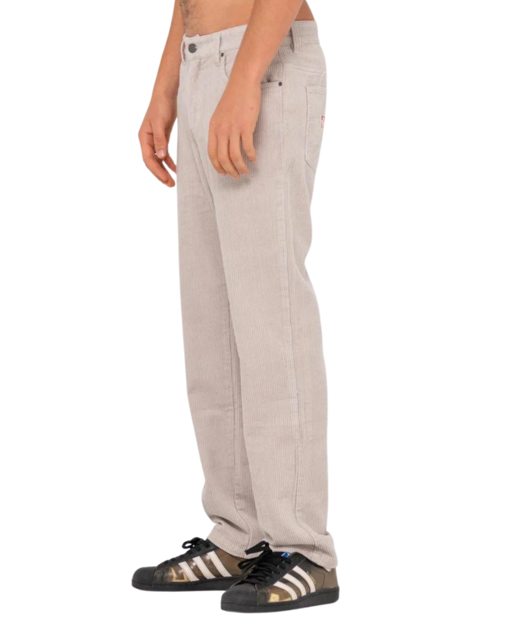Rusty Rifts 5 Pkt Pant Oyster Gray