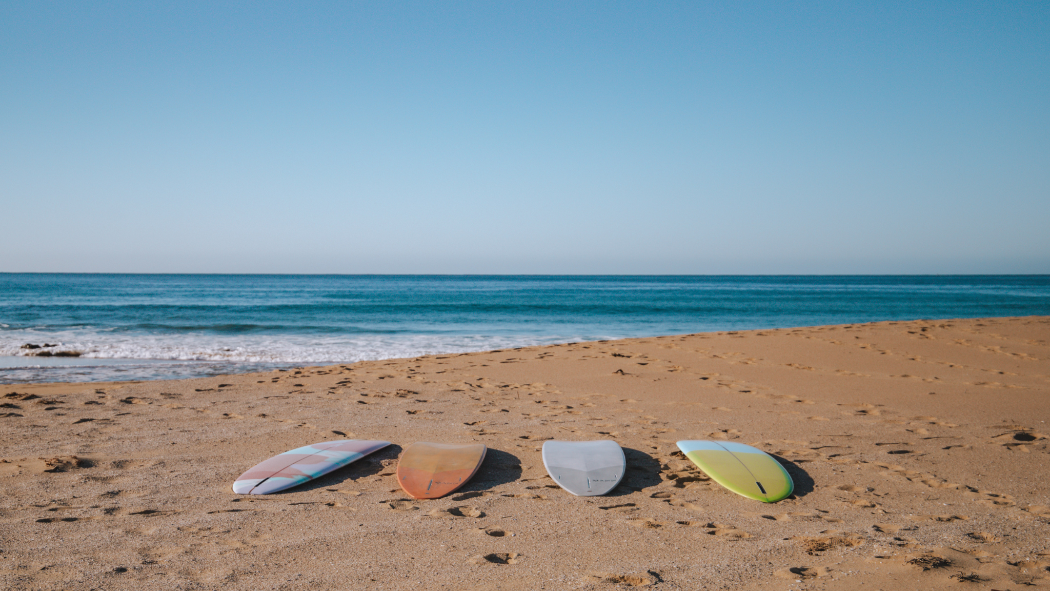 surfboards on the south coast