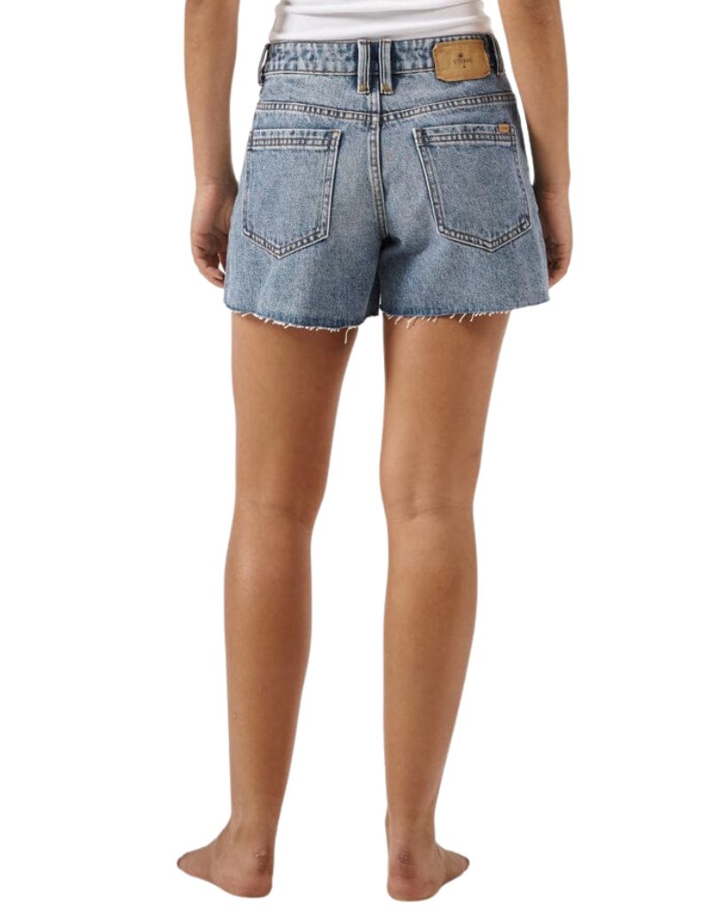 Thrills Erica Mid Rise Short Weathered Blue