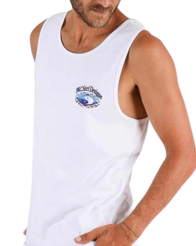 Town & Country North Shore Singlet White