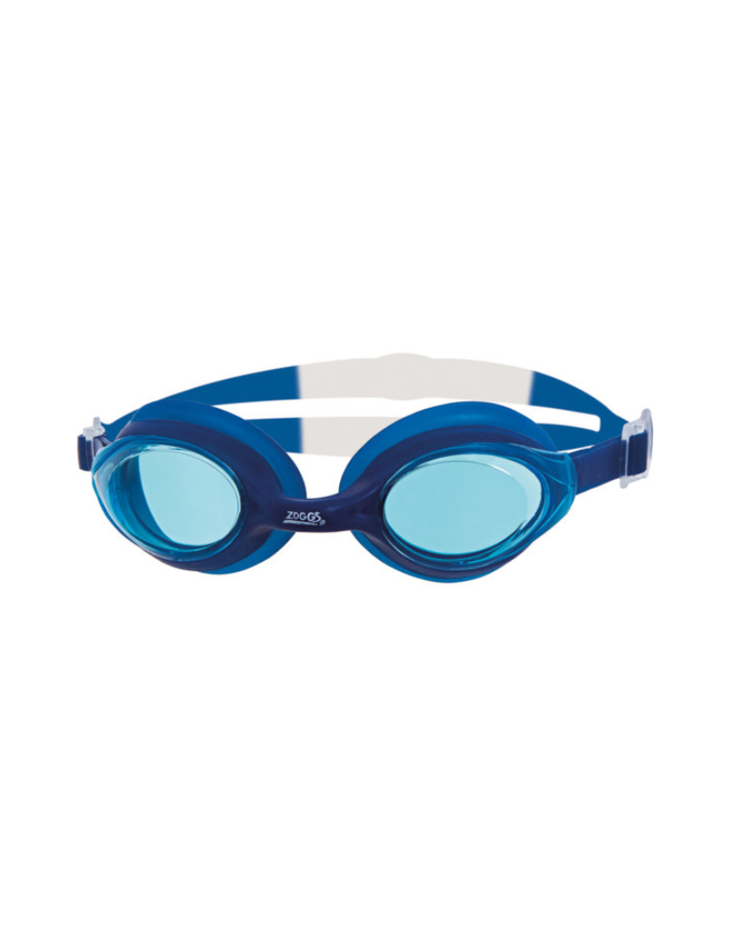 Zoggs Bondi Goggles Navy White Tint Blue