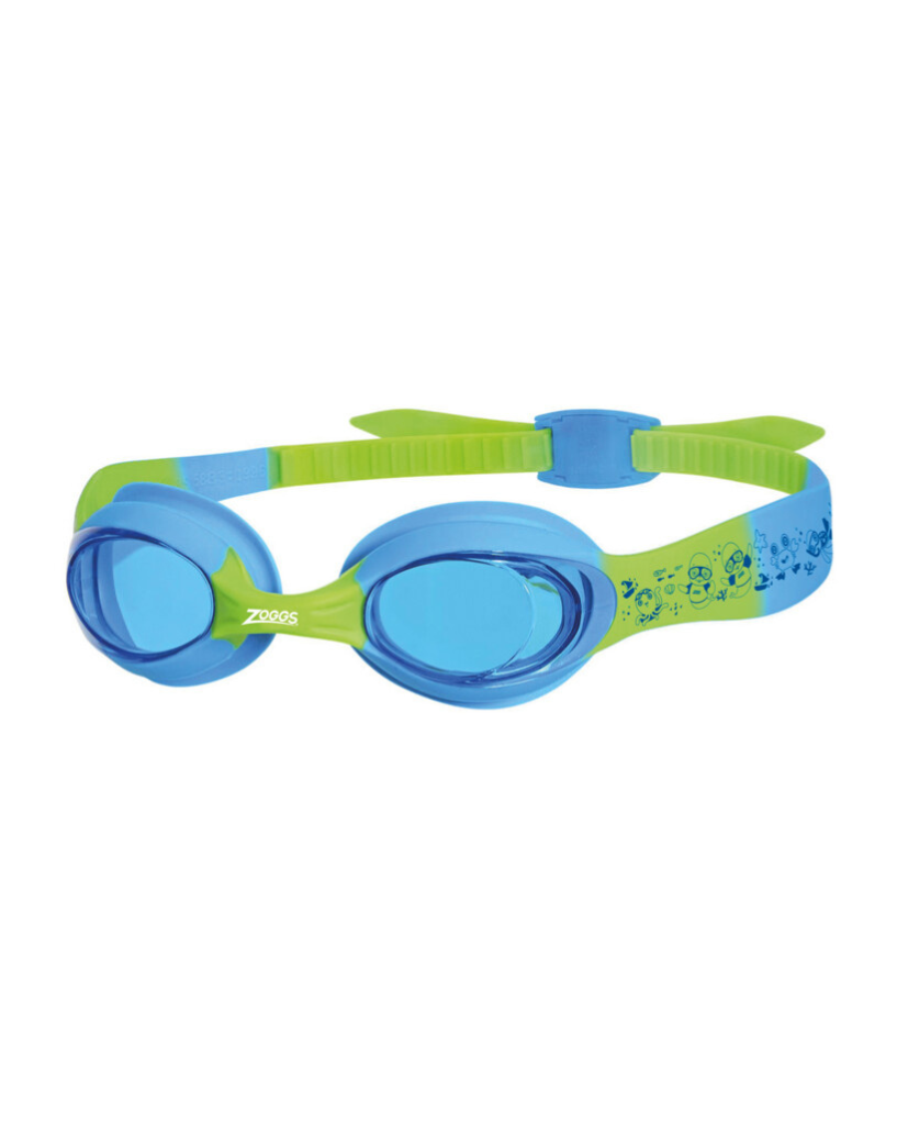 Zoggs Little Twist Green Blue Kids Goggles