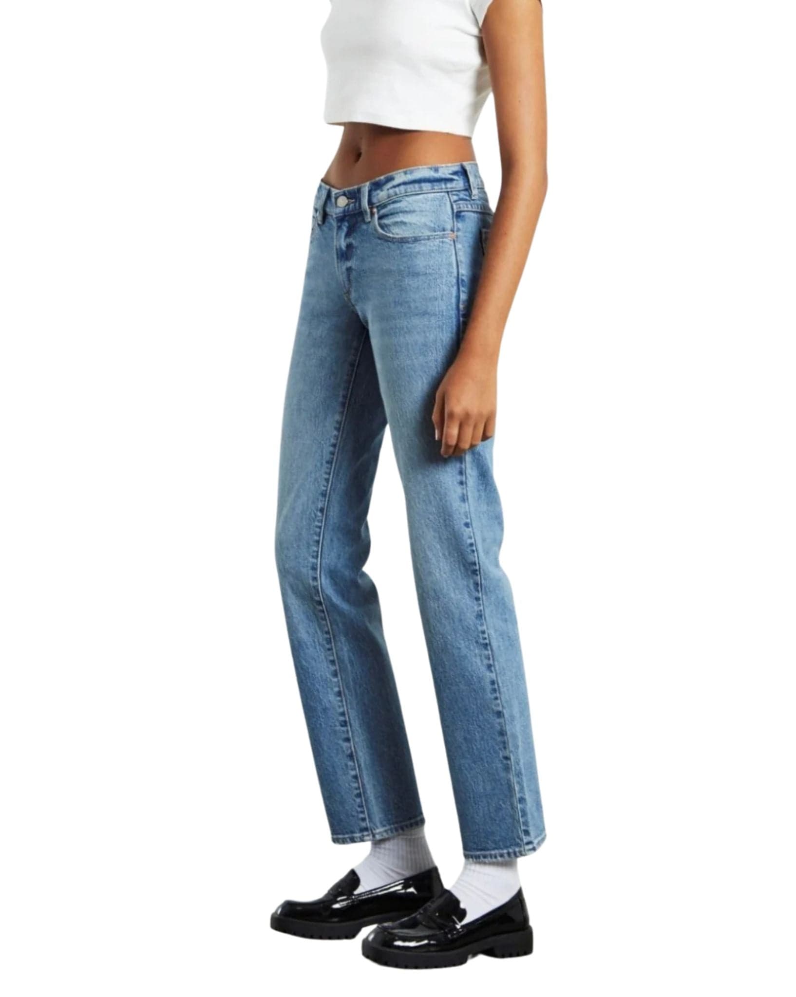 Abrand A 99 Low Straight Lizzie  Y2K - Vintage Blue