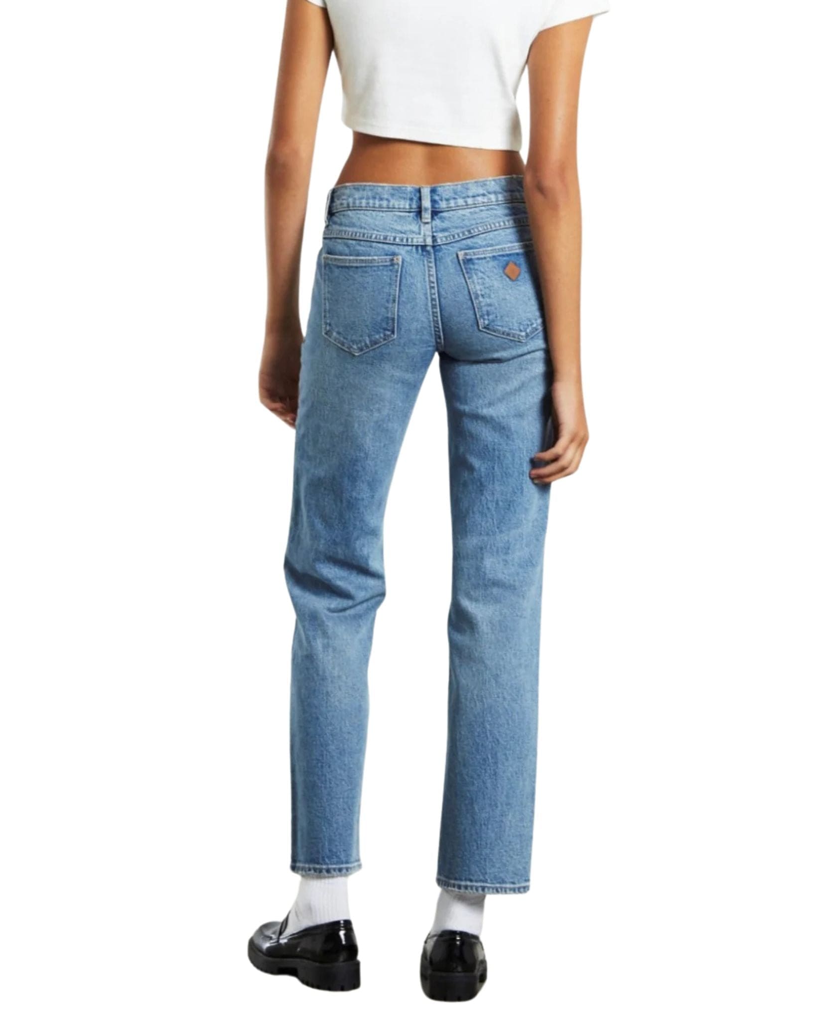 Abrand A 99 Low Straight Lizzie  Y2K - Vintage Blue