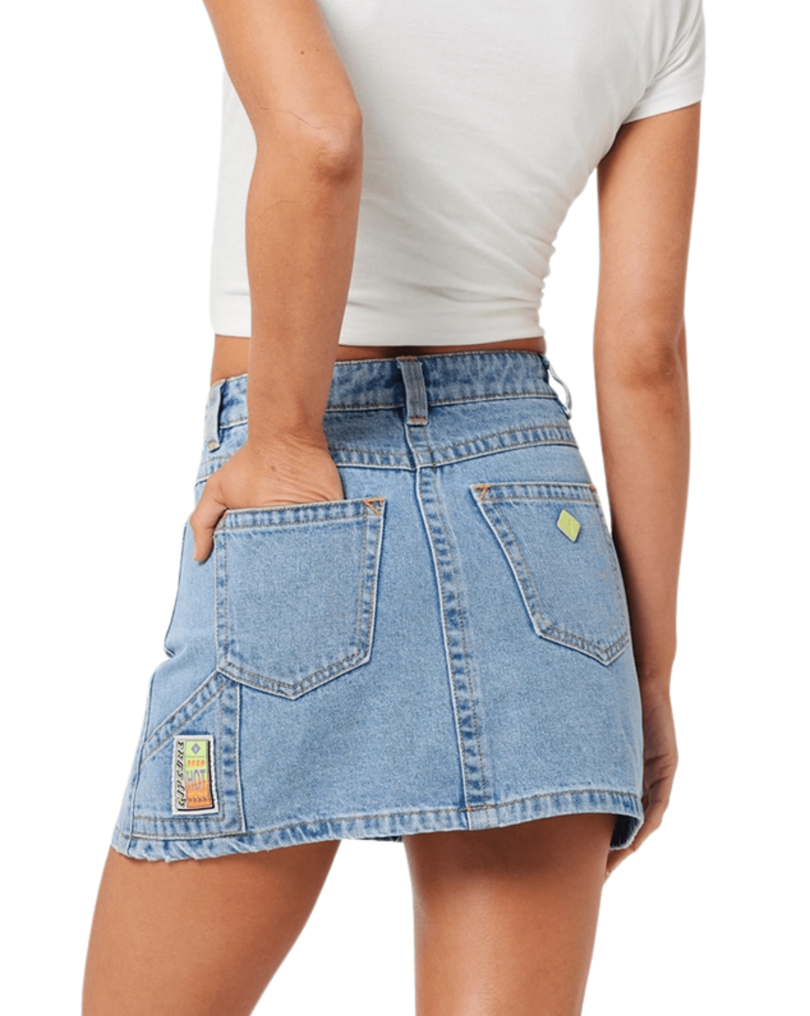 Abrand RC Aline Skirt Ariane - Light Vinatage Blue