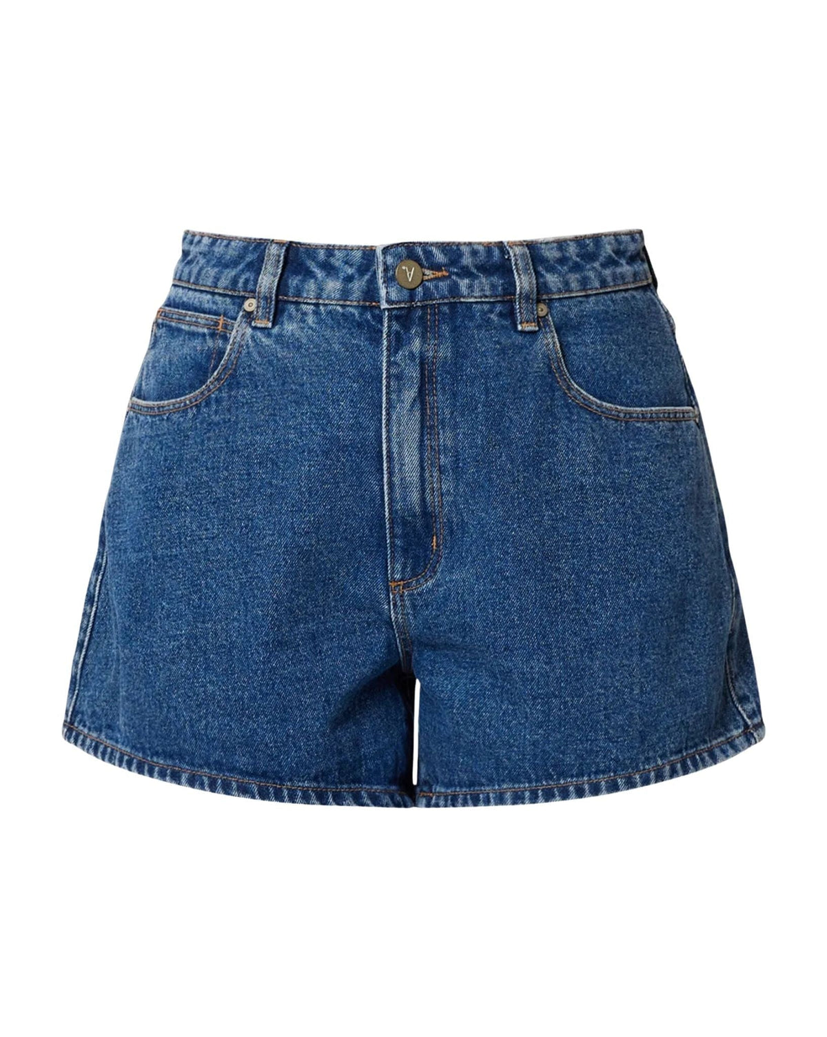Abrand Venice Short Bella - Mid Blue