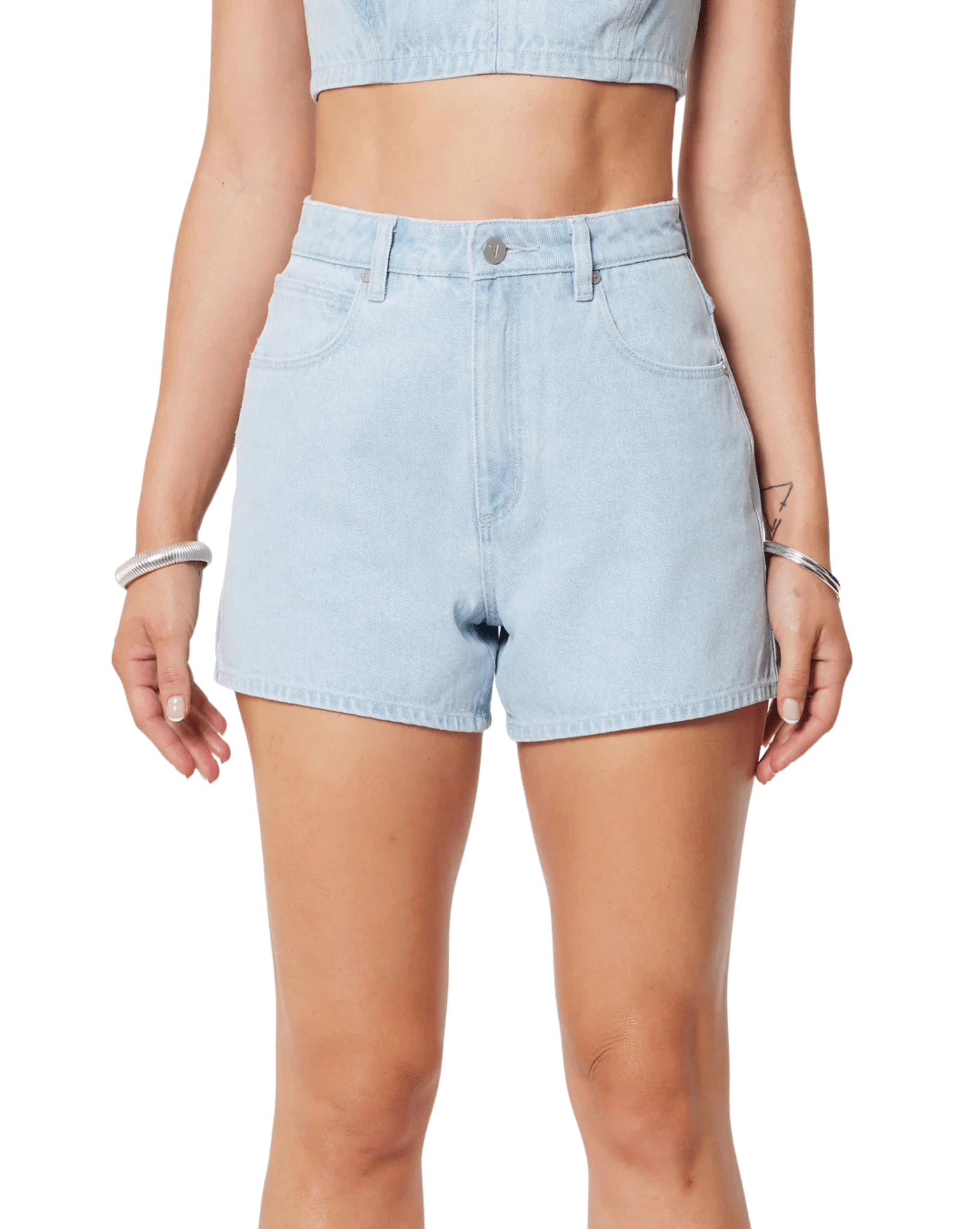 Abrand Venice Short Kate - Light Vintage Blue