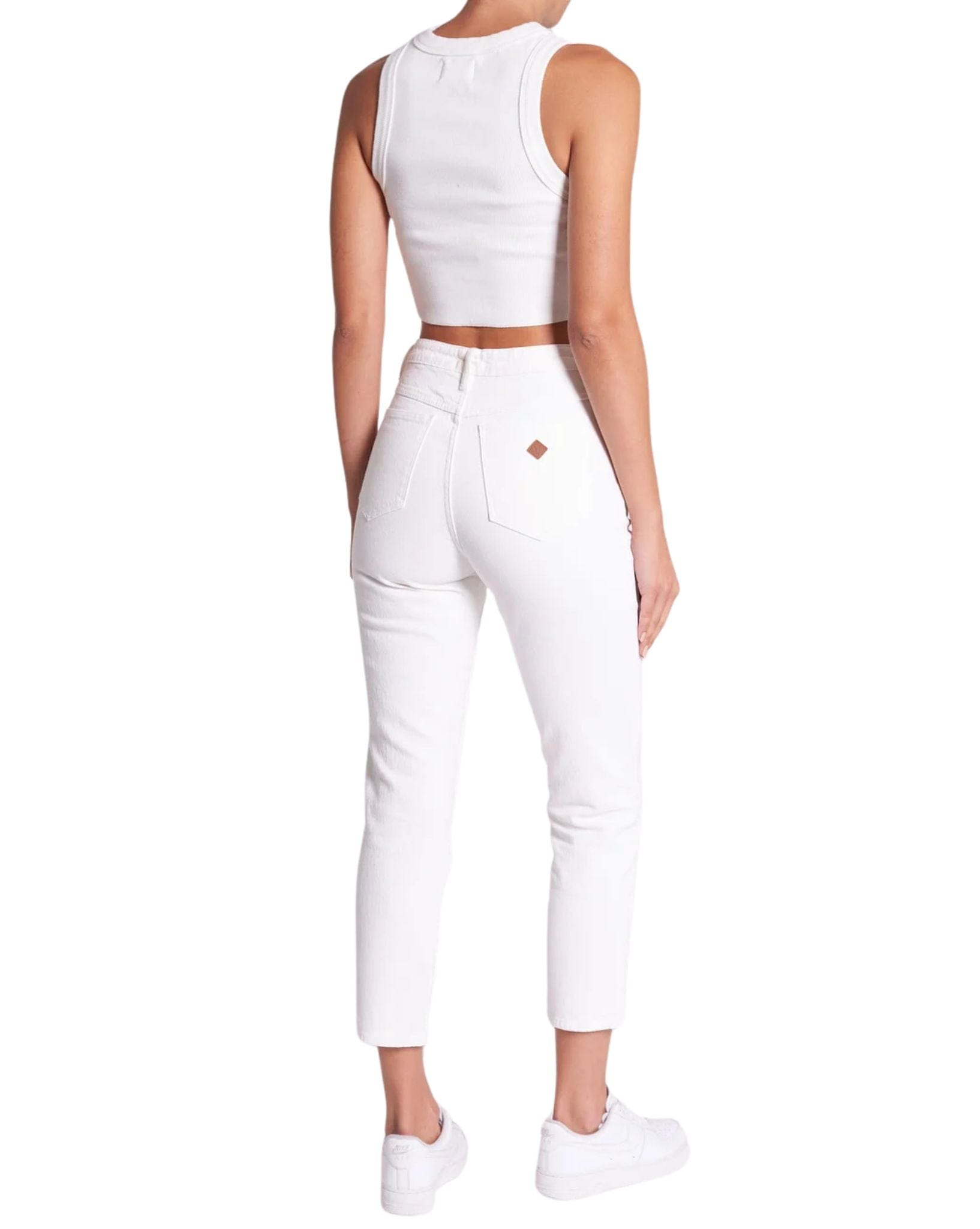 Abrand Womens 99 High Slim Pearl